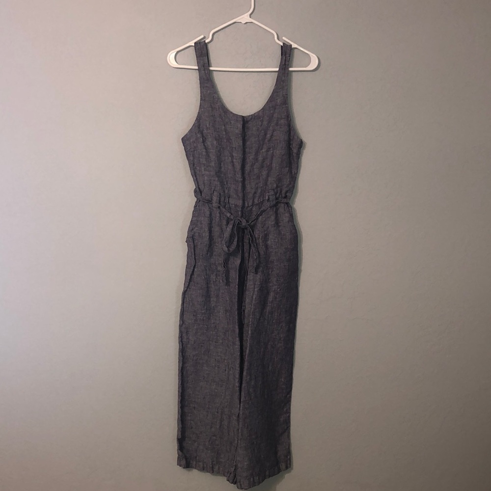 Rachel Zoe Blue Capri Romper